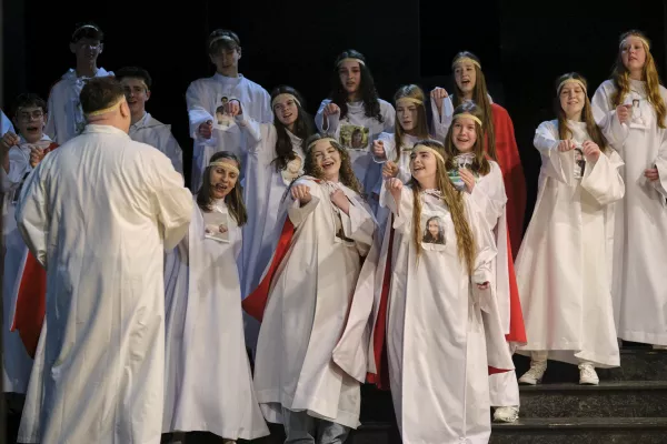 Przedstawienie Oddział Aniołów Stróżów. (fot. Amelia Szymańska)