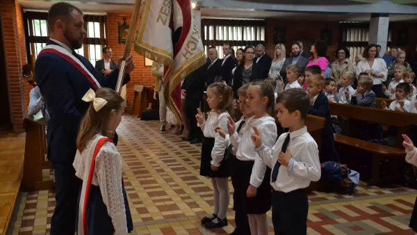 Ślubowanie klas pierwszych SSP