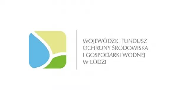 Logo Wojewódzkiego Funduszu Ochrony Środowiska i Gospodarki Wodnej w Łodzi.