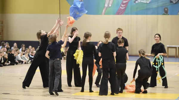 Etiuda w wykonaniu teatru Beznazwy. (fot. Antoni Szumielewicz)