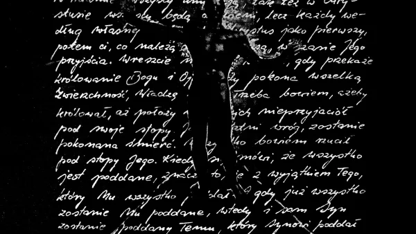 Plakat spektaklu "Pasja" Teatru A. 