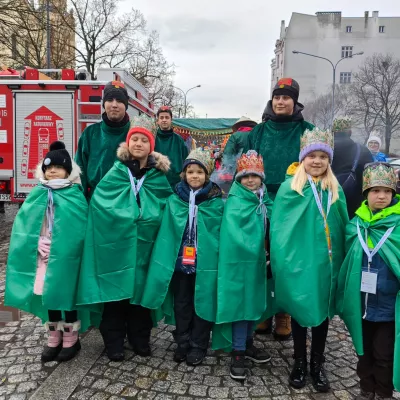 Orszak Trzech Króli 2025 (grupa zielona)