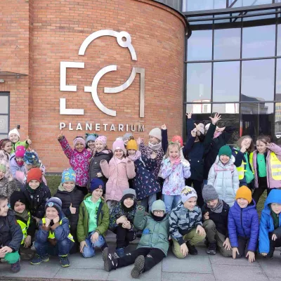 Klasy 1a i 1b SSP w Planetarium EC1 