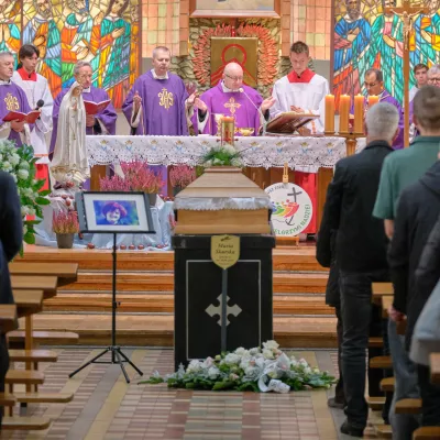 Msza pogrzebowa śp. Marii Surskiej (fot. Antoni Szumielewicz)