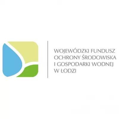 Logo Wojewódzkiego Funduszu Ochrony Środowiska i Gospodarki Wodnej w Łodzi.