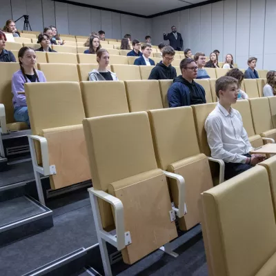 Część pisemna 30. Ogólnopolskiego Konkursu Wiedzy Biblijnej (fot. www.archidiecezja.lodz.pl)