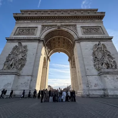 Francja Erasmus - Łuk Tryumfalny