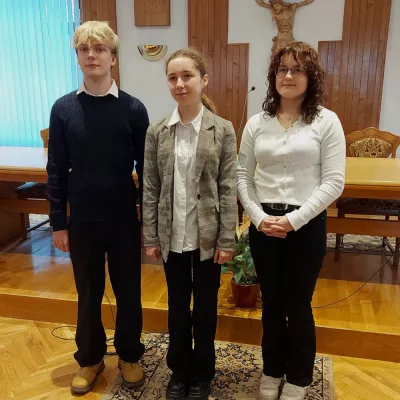 Zwycięzcy 2 etapu 36. Olimpiady Teologii Katolickiej w Łodzi.