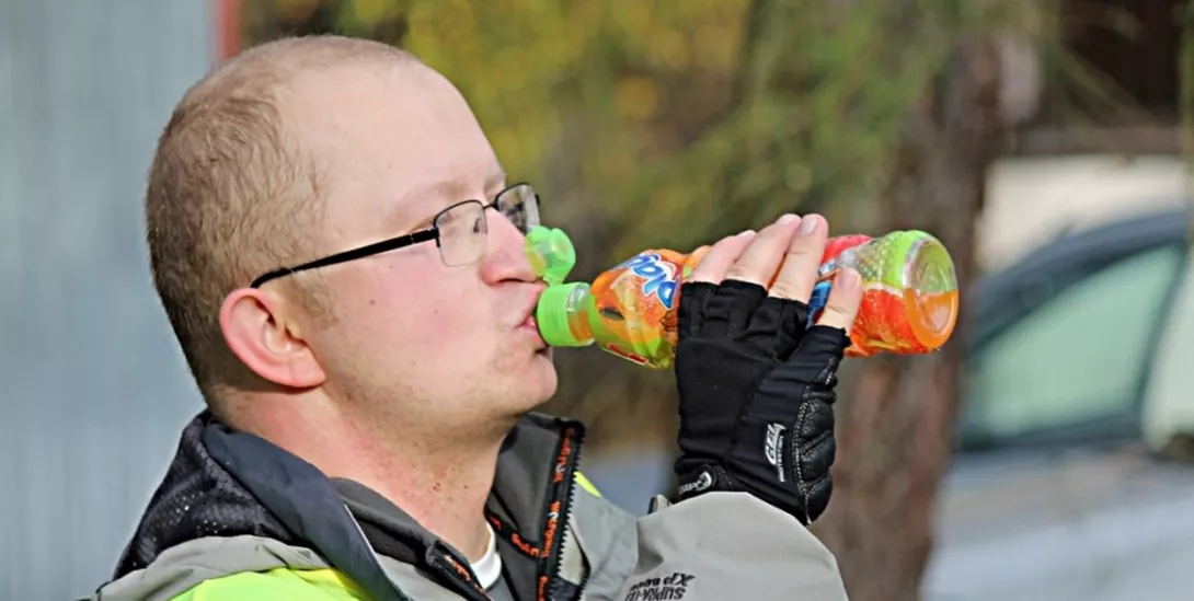 Po przejażdżce rowerowej pragnienie wzmaga...