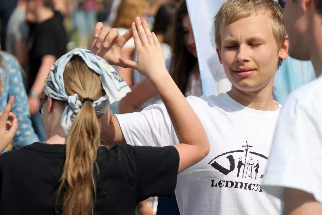 LEDNICA  2014  -  SPOTKANIE  MŁODYCH