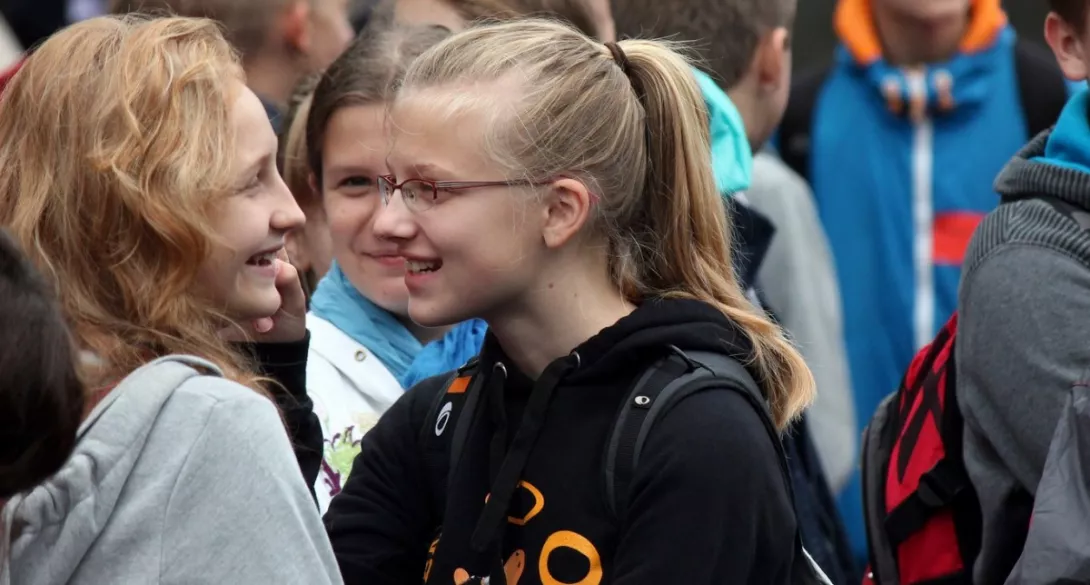 Obóz integracyjny klas pierwszych- Załęcze Wielkie 2014