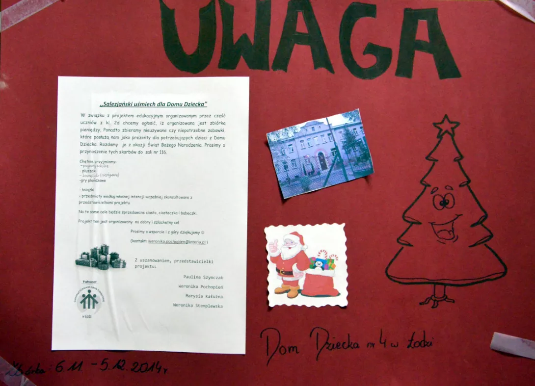 Salezjański uśmiech w domu dziecka