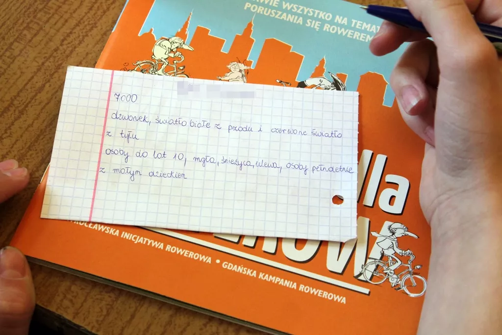 Rowerowa szkoła - projekt.