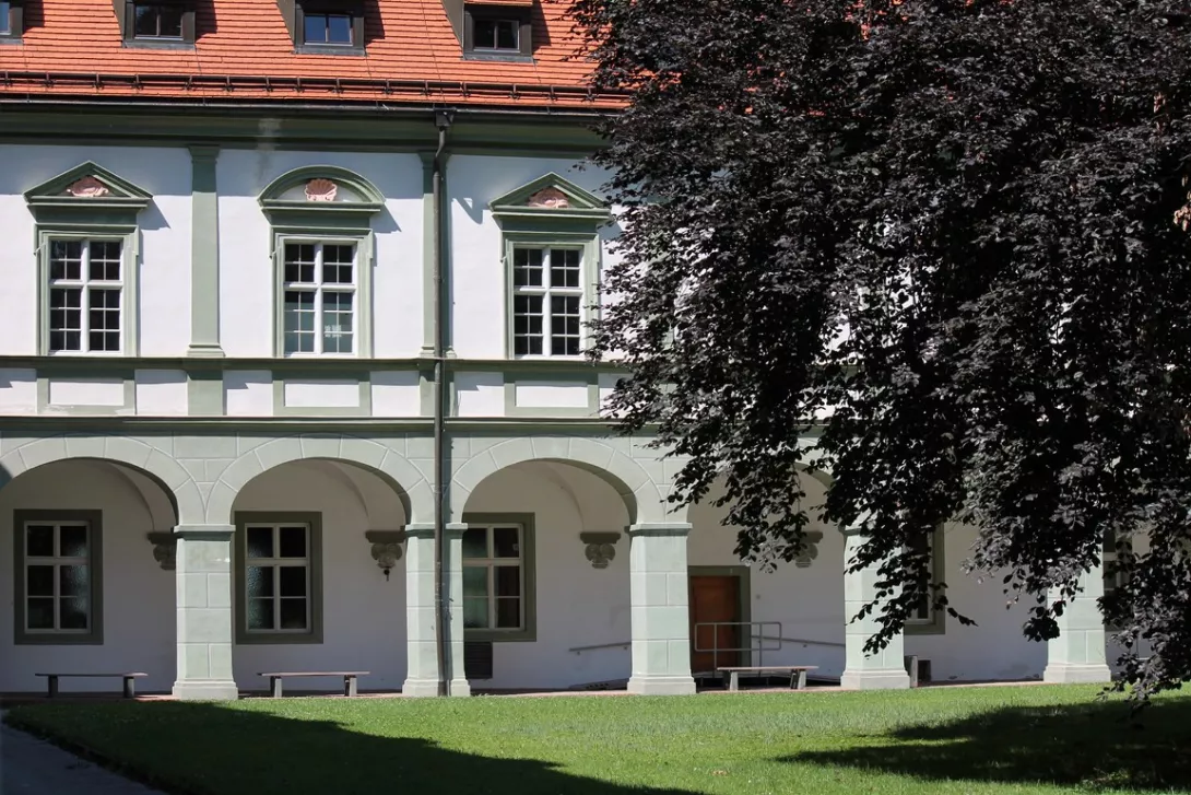 Benediktbeuern k. Monachium - budynek klasztoru.