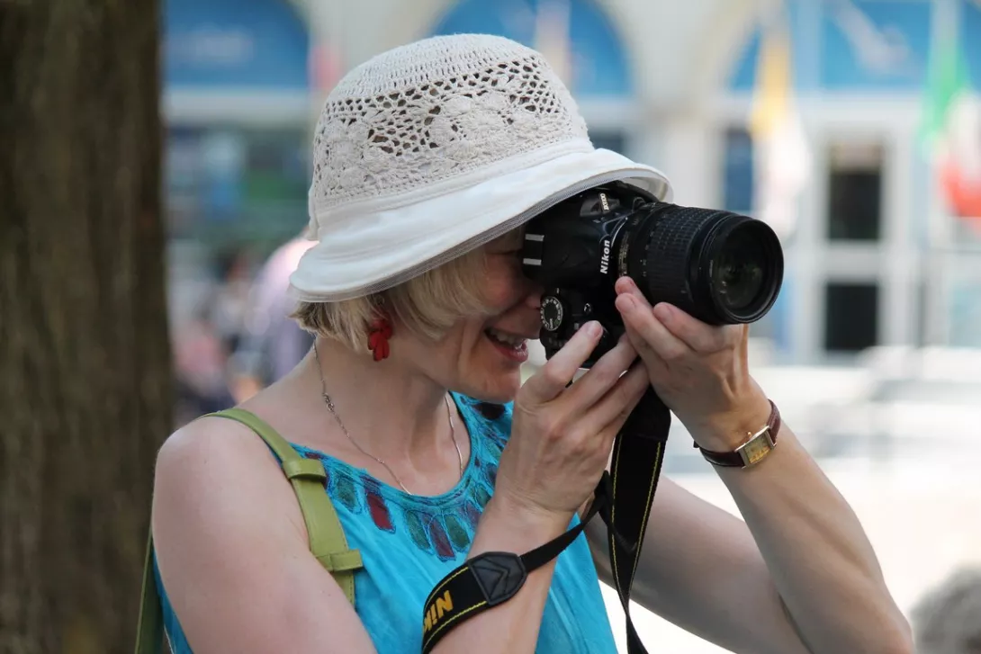 Ja też lubię fotografować (P. Anna Suchodolska).