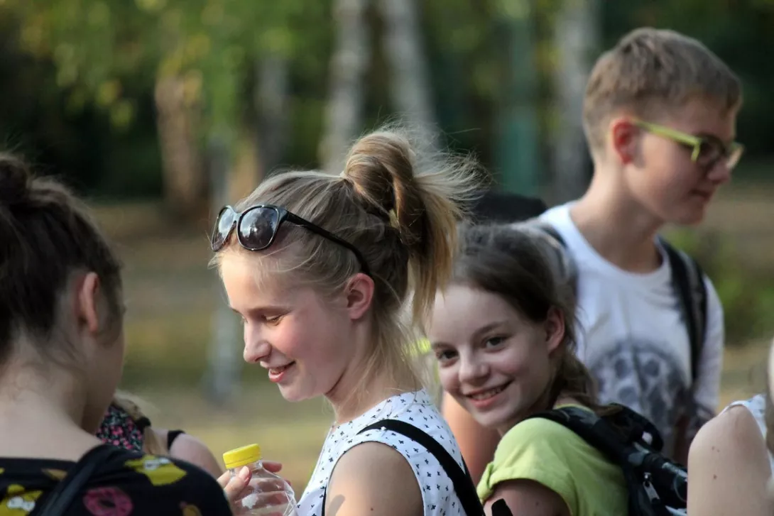 Obóz integracyjny klas pierwszych 2015