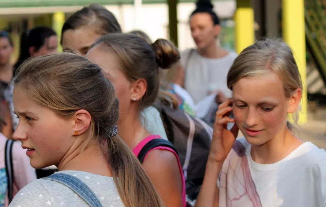 Obóz integracyjny klas pierwszych 2015