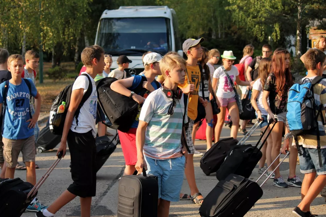 Obóz integracyjny klas pierwszych 2015