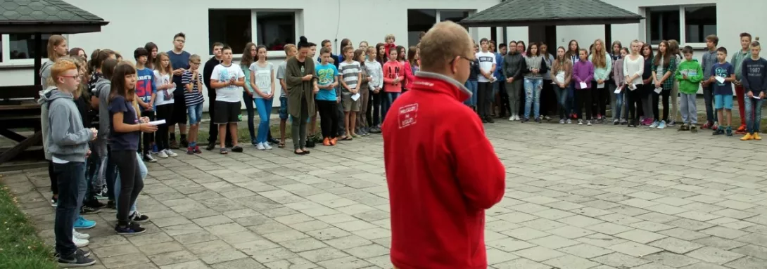 Obóz integracyjny klas pierwszych 2015