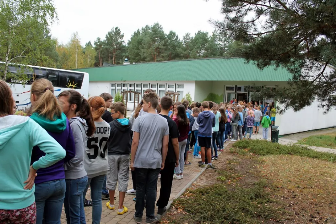 Obóz integracyjny klas pierwszych 2015