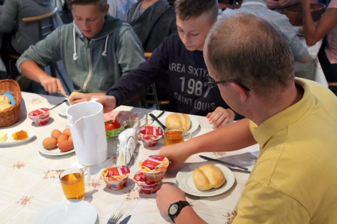 Obóz integracyjny klas pierwszych 2015