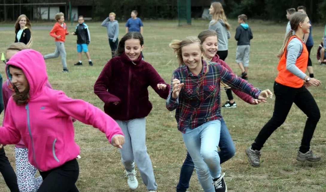 Obóz integracyjny klas pierwszych 2015