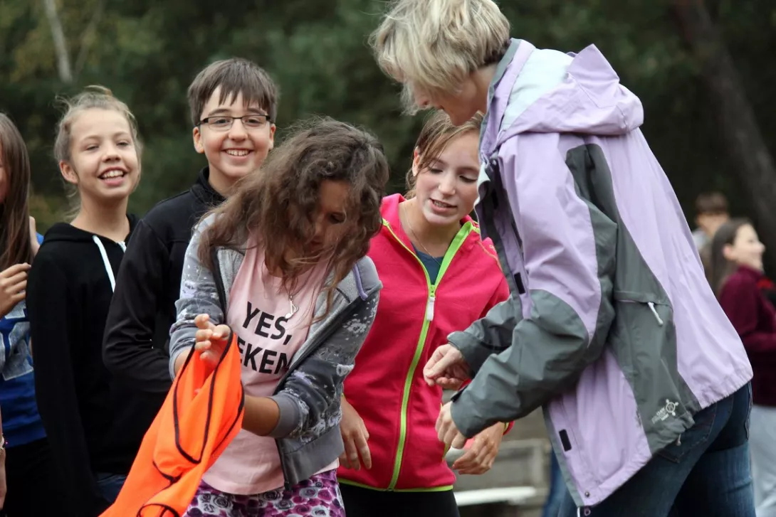 Obóz integracyjny klas pierwszych 2015