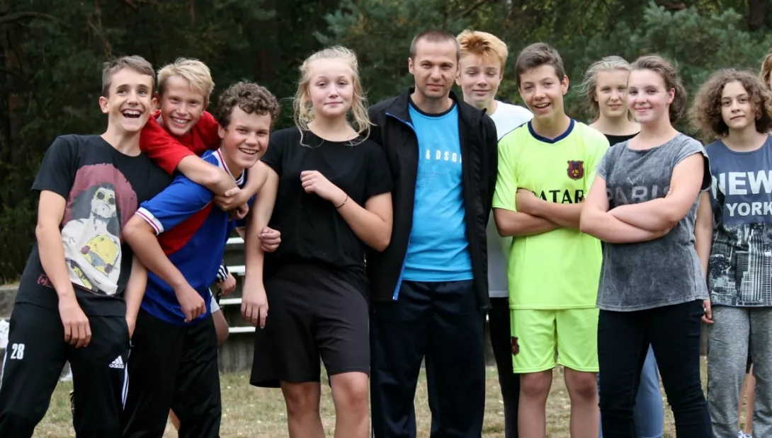 Obóz integracyjny klas pierwszych 2015