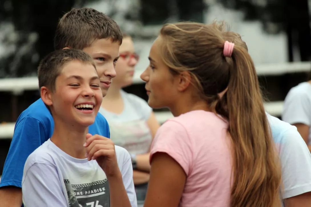 Obóz integracyjny klas pierwszych 2015