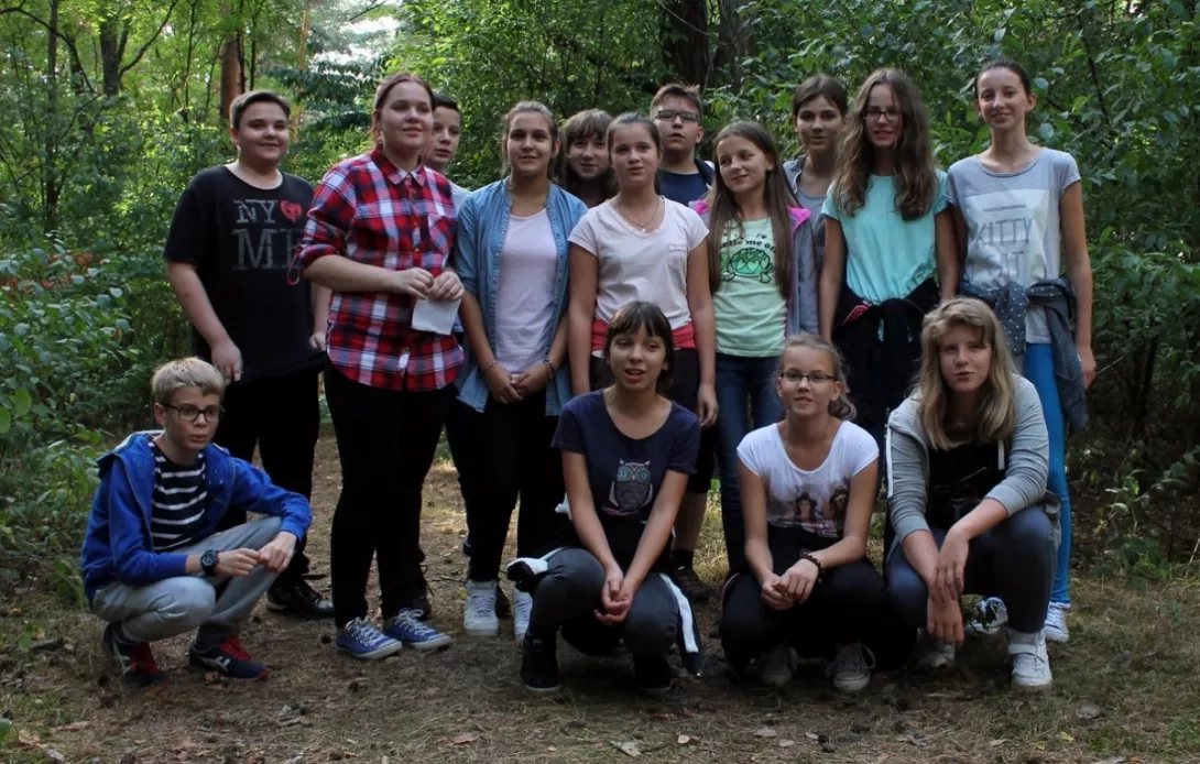 Obóz integracyjny klas pierwszych 2015