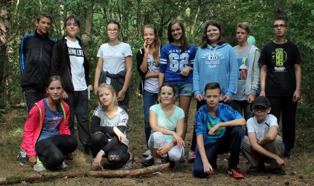 Obóz integracyjny klas pierwszych 2015