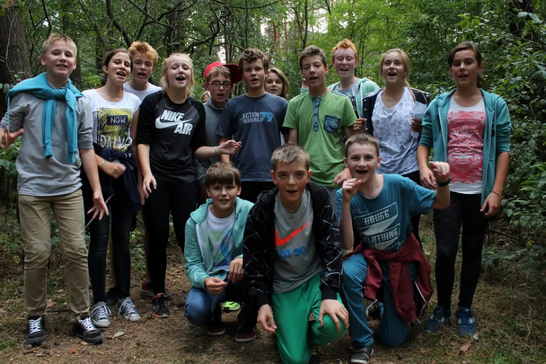 Obóz integracyjny klas pierwszych 2015