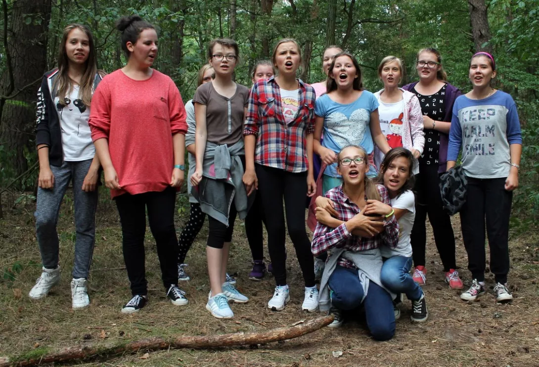 Obóz integracyjny klas pierwszych 2015