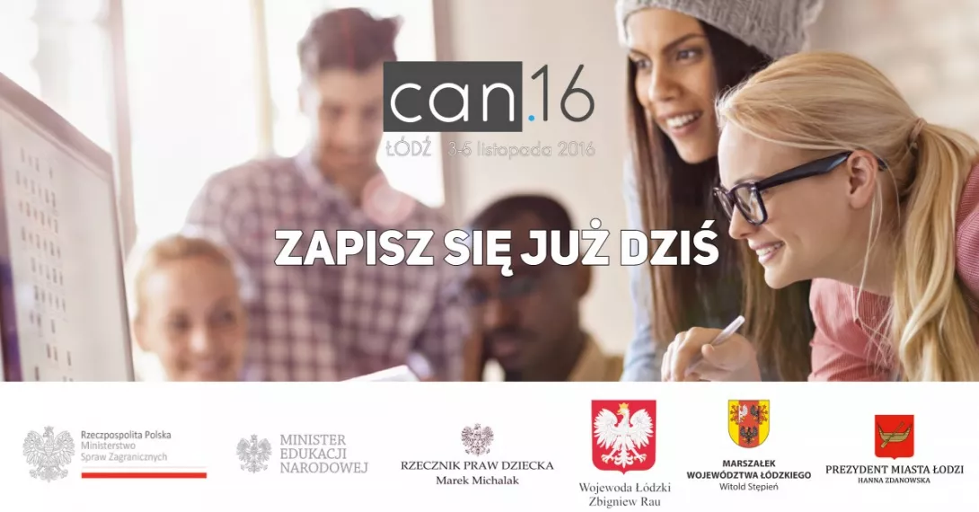 Zapisz się na Konferencję CAN.16 (ostatnia szansa)