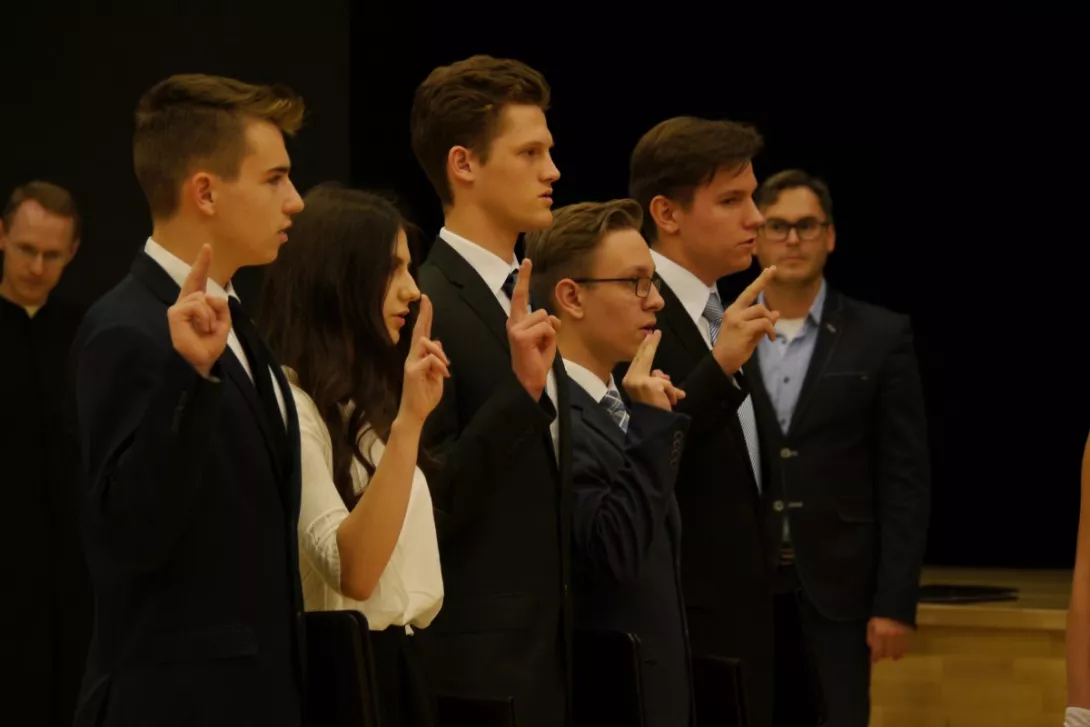 Uroczystość zaprzysiężenia SU