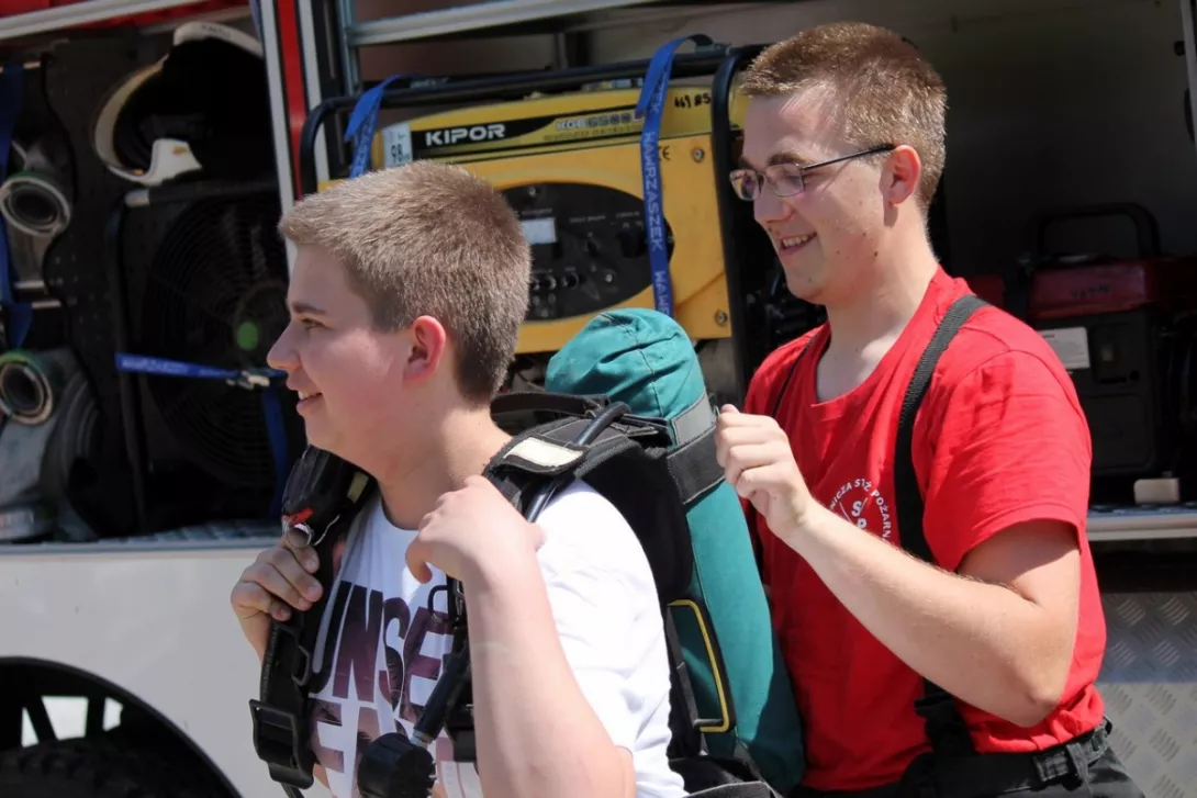 Strażacy - warsztaty 2017.