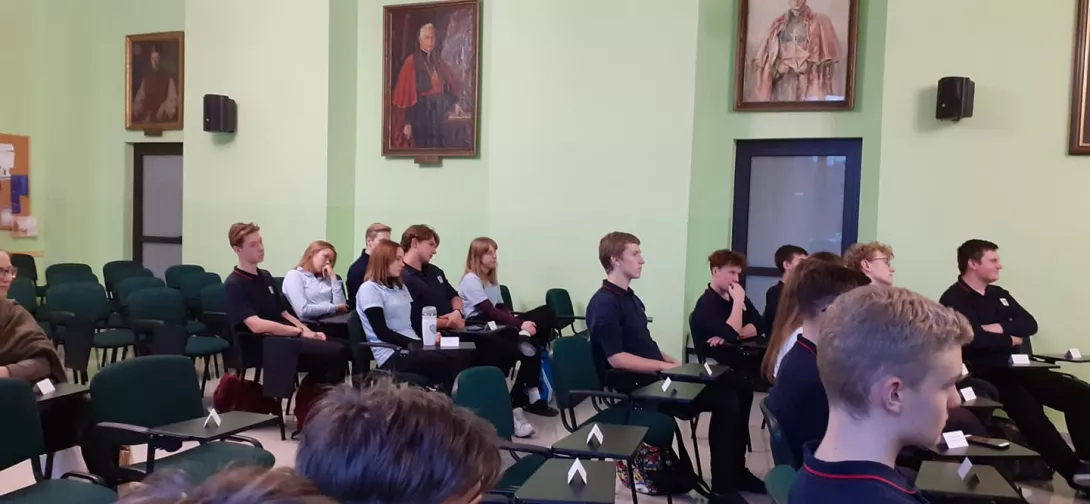 Pierwsze obrady II kadencji Salezjańskiego Sejmu Szkolnego (SSS) 2019/2020.