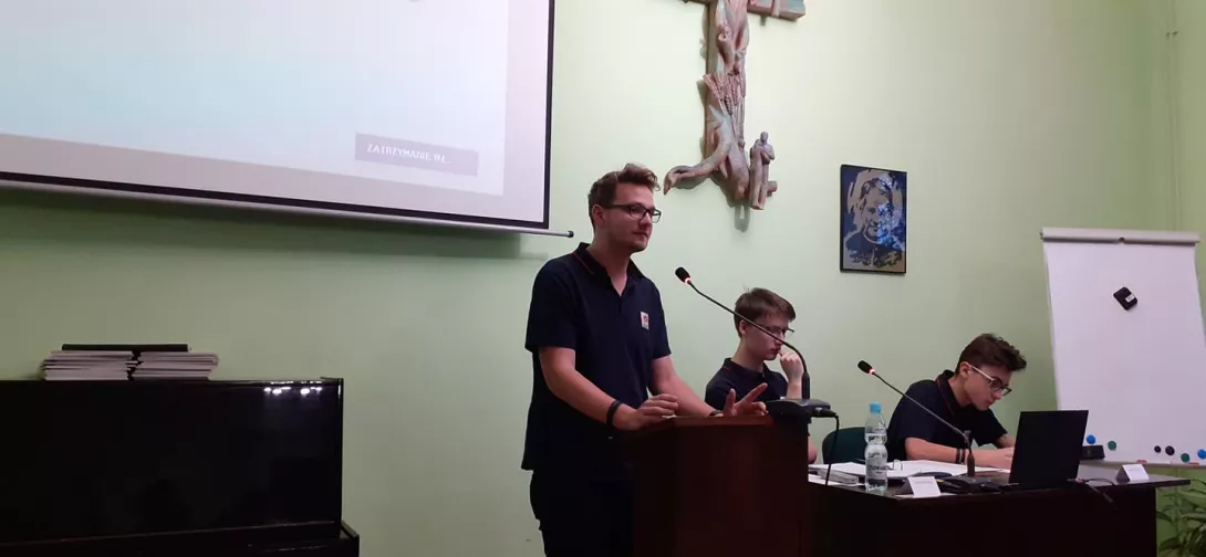 Pierwsze obrady II kadencji Salezjańskiego Sejmu Szkolnego (SSS) 2019/2020.