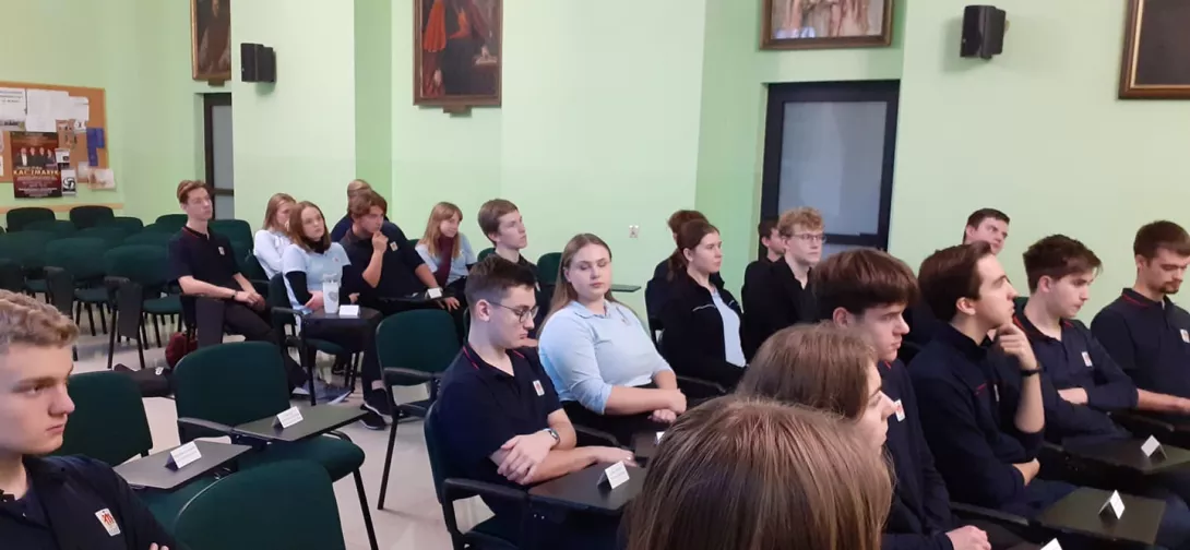 Pierwsze obrady II kadencji Salezjańskiego Sejmu Szkolnego (SSS) 2019/2020.