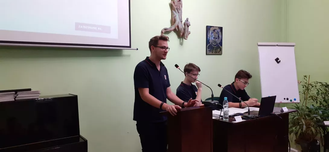 Pierwsze obrady II kadencji Salezjańskiego Sejmu Szkolnego (SSS) 2019/2020.