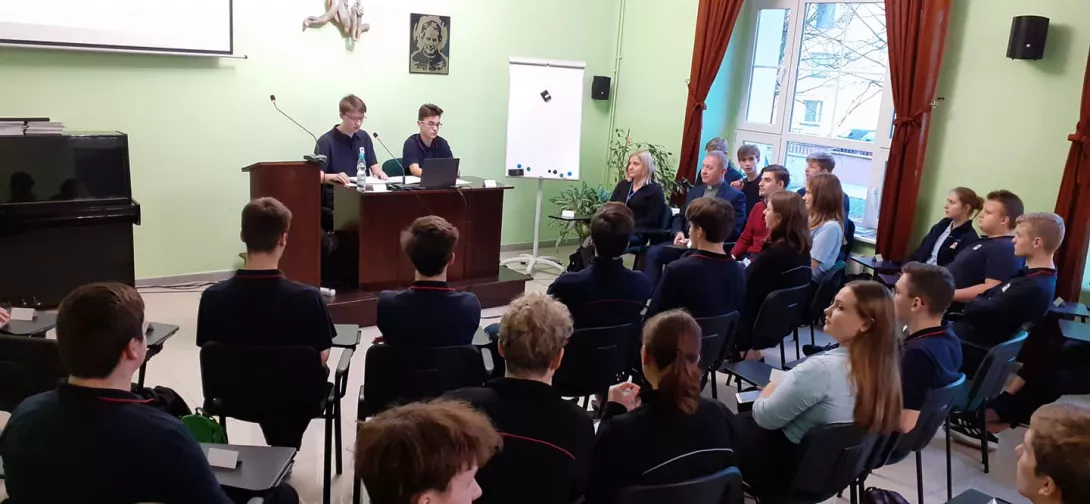 Pierwsze obrady II kadencji Salezjańskiego Sejmu Szkolnego (SSS) 2019/2020.