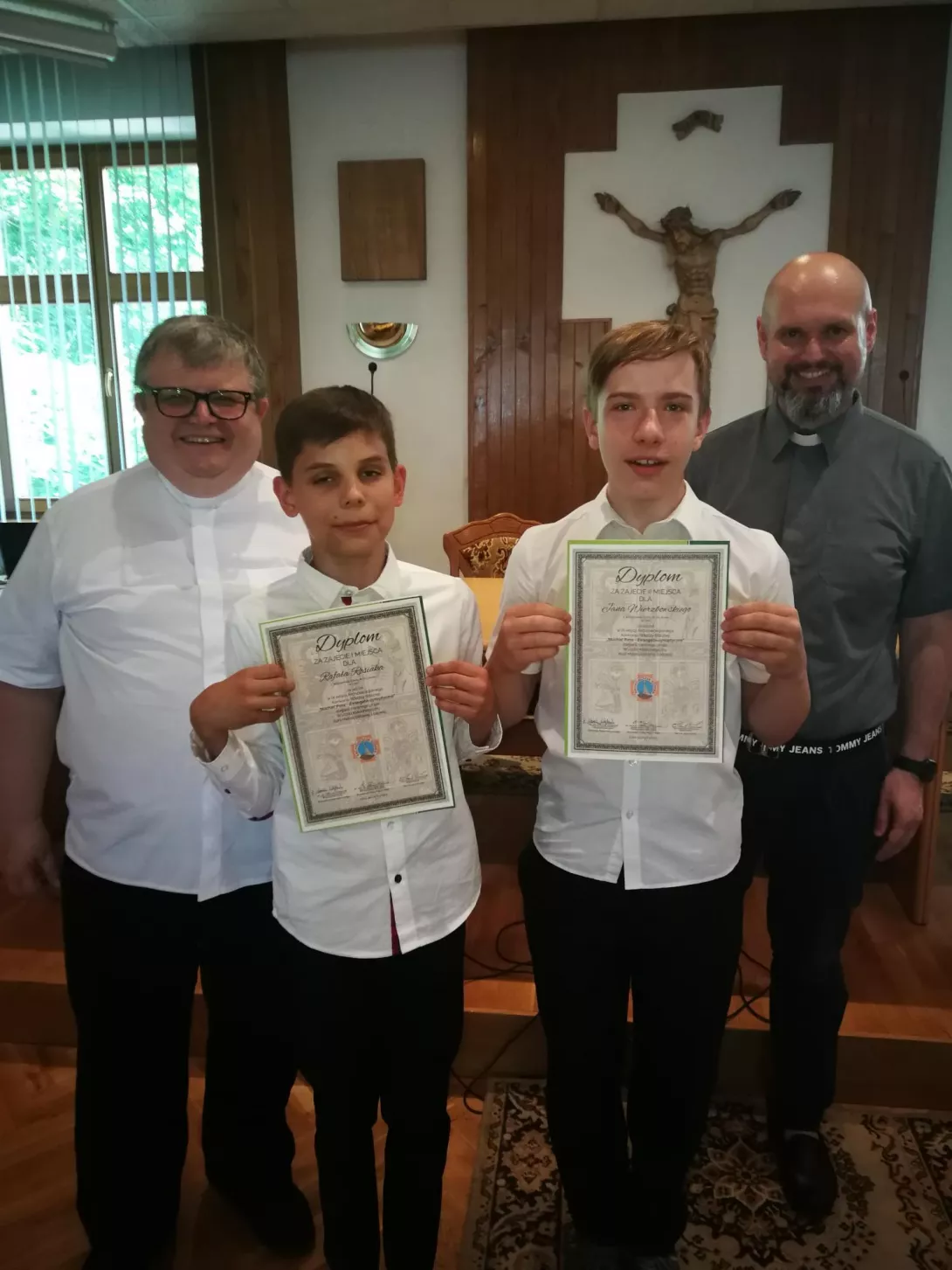 Laureaci konkursu Rafał i Janek