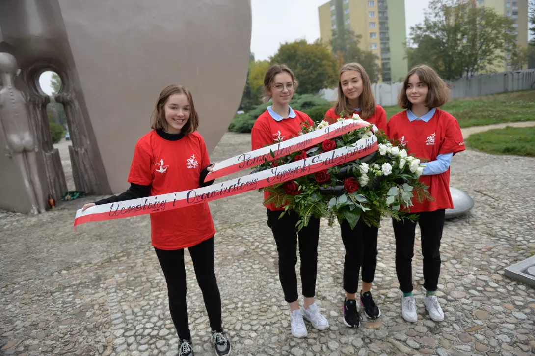 Wieniec Pamięci od uczestników Igrzysk Salezjańskich