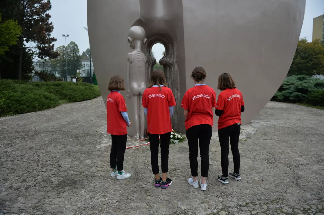 Wieniec Pamięci od uczestników Igrzysk Salezjańskich