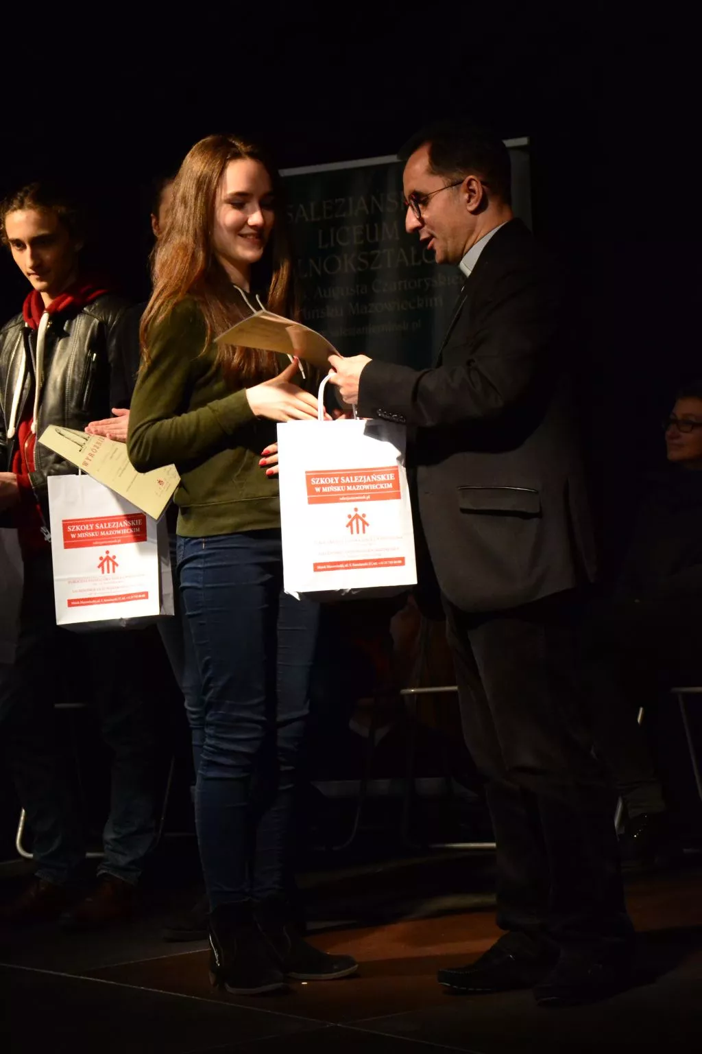 wyróżniona za rolę śmierci Zofia Faflik