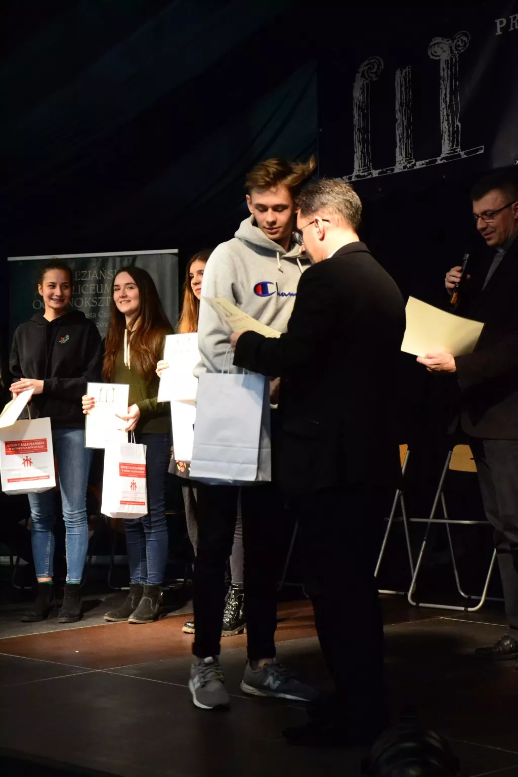 wyróżniony za rolę Kwidama Piotr Najder