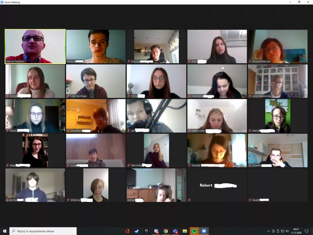 Lekcja języka polskiego