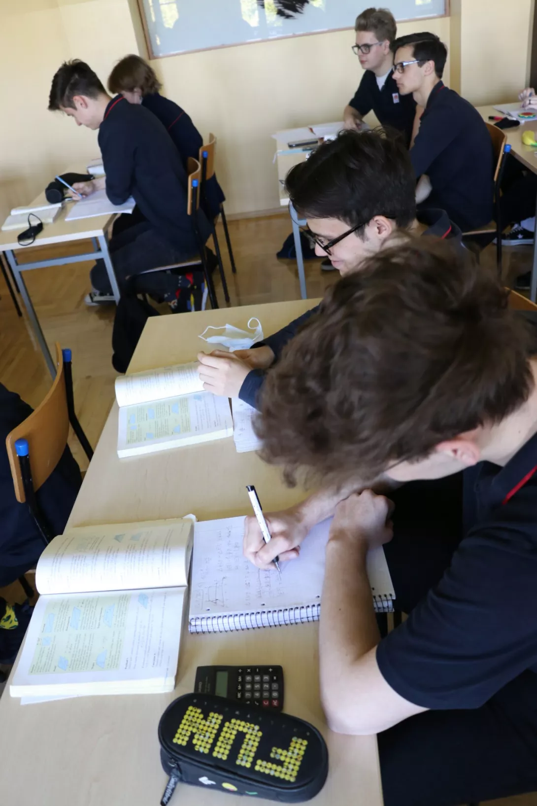 Powrót do szkoły - lekcja matematyki.