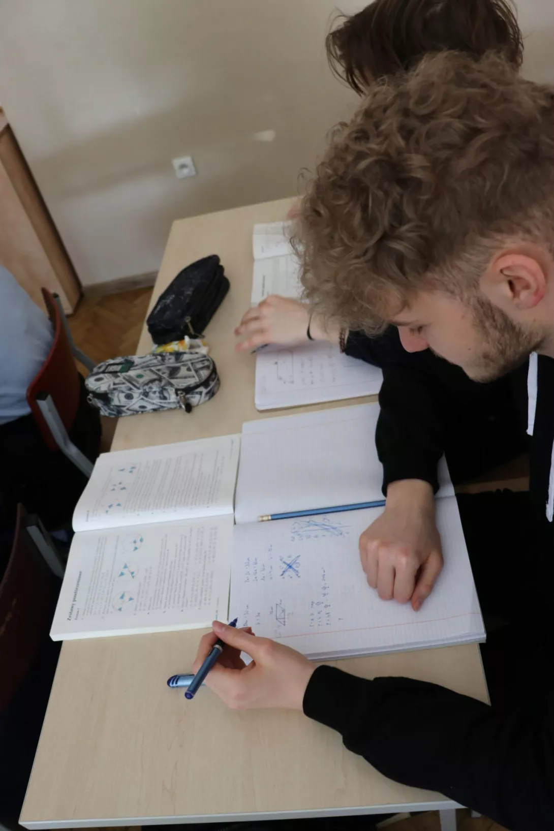 Powrót do szkoły - lekcja matematyki.