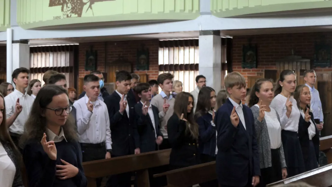 Ślubowanie klas 1 SLO 2021